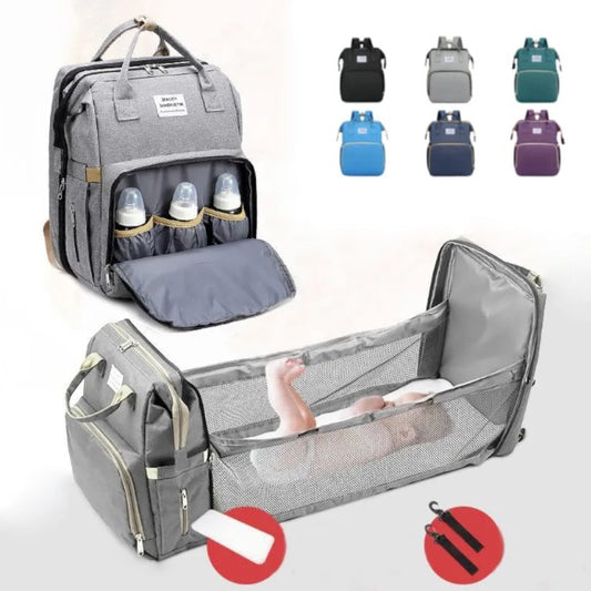 Diaper Bag Backpack with Changing Station Large Capacity