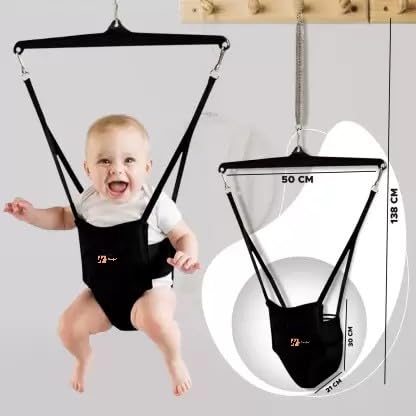 2-in-1 Baby Jumper Bouncer and Walker with Door Clamp (Up to 13kg)